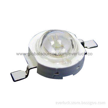 1W High-power Yellow LED with 50-60lm Luminous Flux